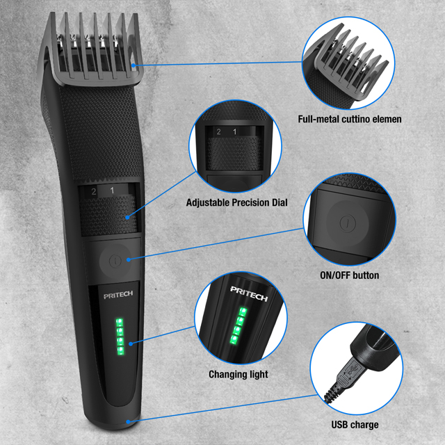 PR- 2228 Rechargeable Hair Cutting Kit 